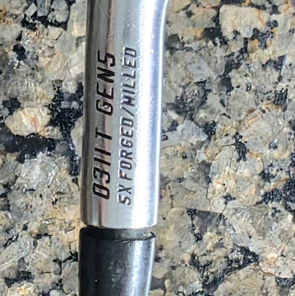 PXG Single 4 Iron Tungsten 5X Forged Milled Gen5 Left Handed Project X LZ 6.5 - Picture 2 of 11